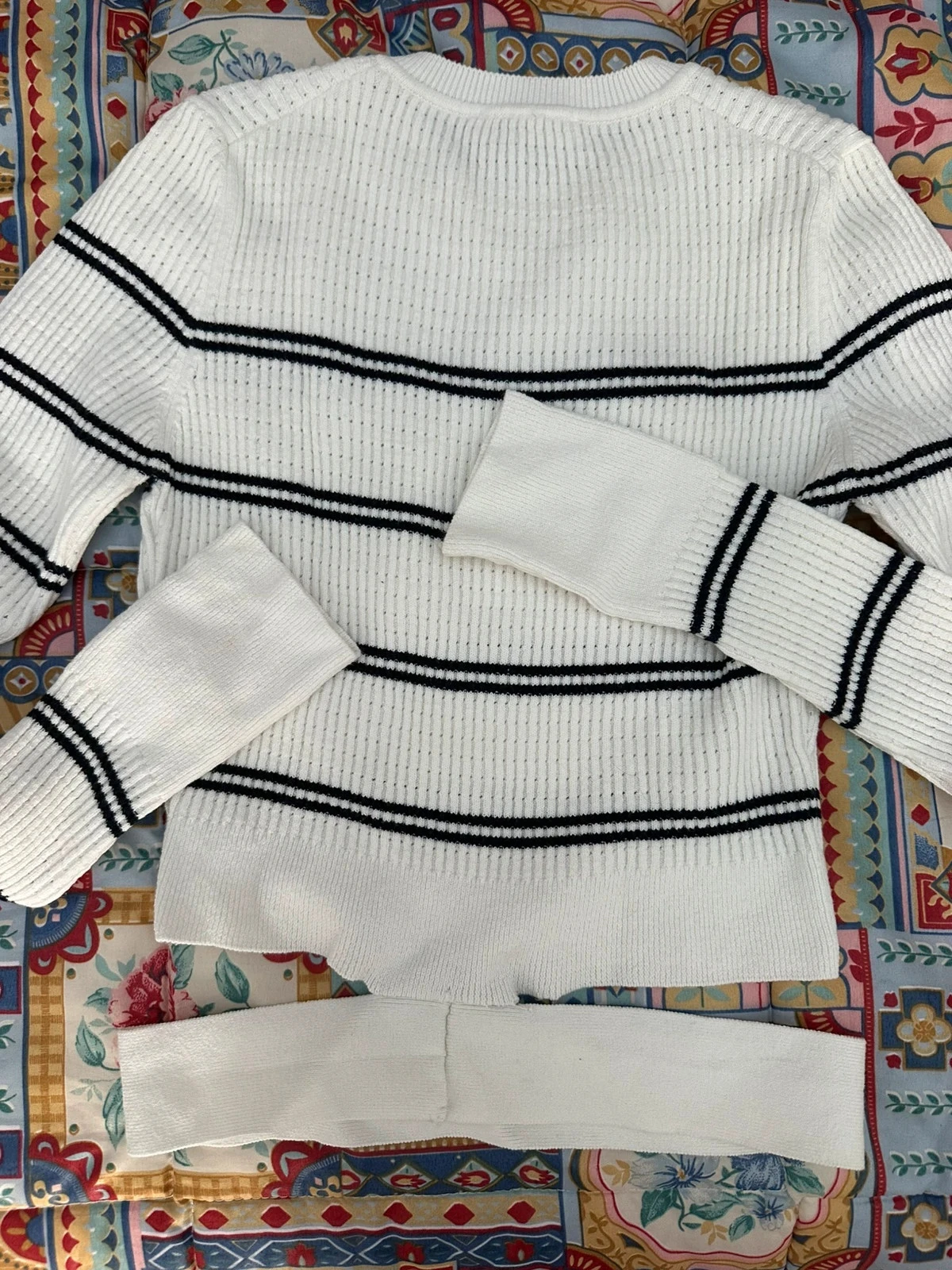 Ribbed striped sweater by Mango – photo 5